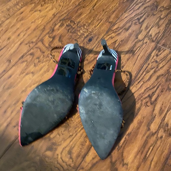 Animal Print Heels - Picture 3 of 4